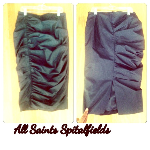 All Saints Dresses & Skirts - All Saints Southwark Skirt black pencil skirt 6-8