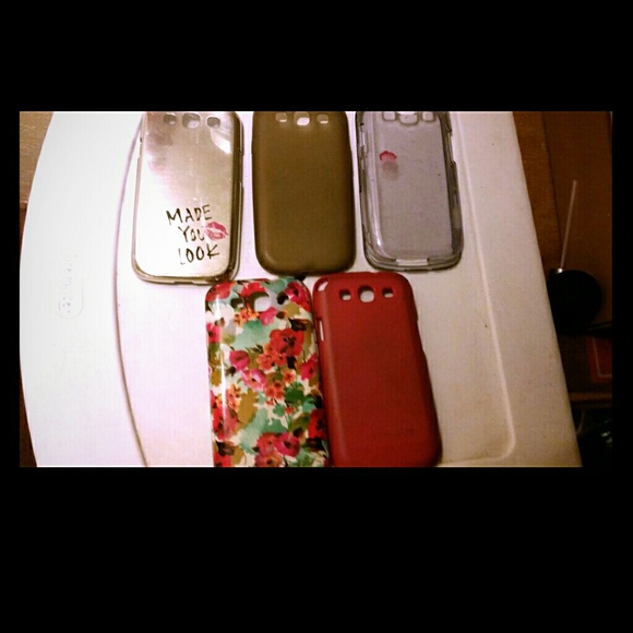 Galaxy S3 phone cases (all for 15$)