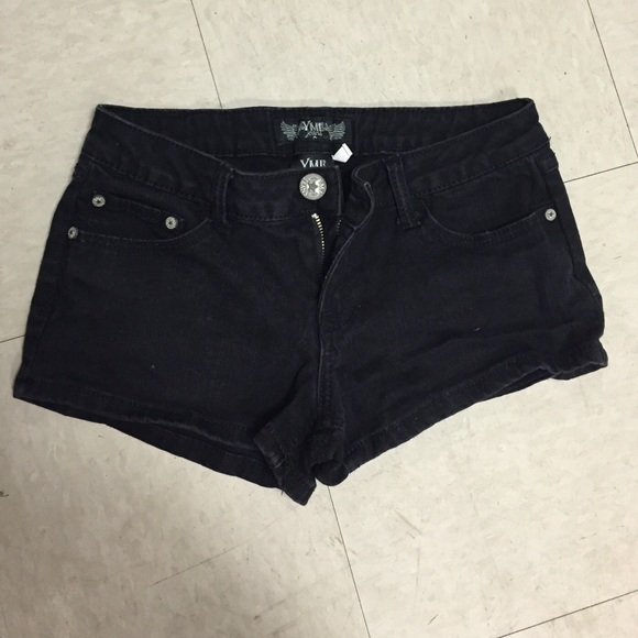Black shorts