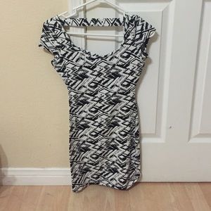 Patterned Charlotte  russe Club dress