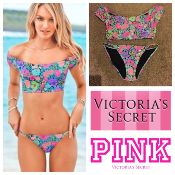 🌸Victoria's Secret 🌸 Crop Bikini Set