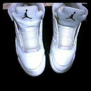 OG 2000's white metallic 5s
