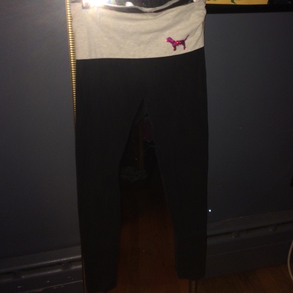 Pink Victoria's Secret Leggings