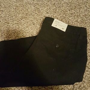 J crew city fit shorts black