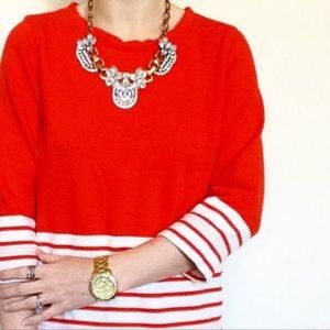 J. Crew orange popover