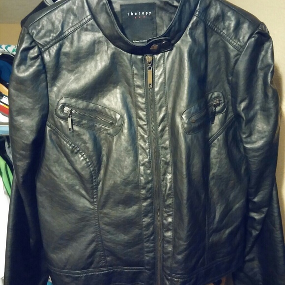 Leather jacket by Therapy