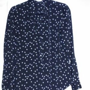 Star print Zara Black & white shirt