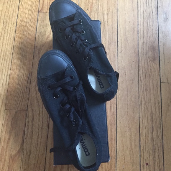 All black converse
