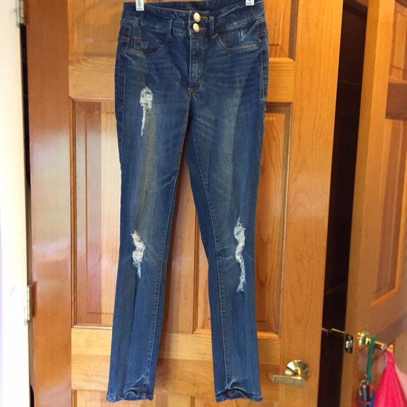 Bundle in jeans: Pink, Blue, Gray and Black - Picture 3 of 4