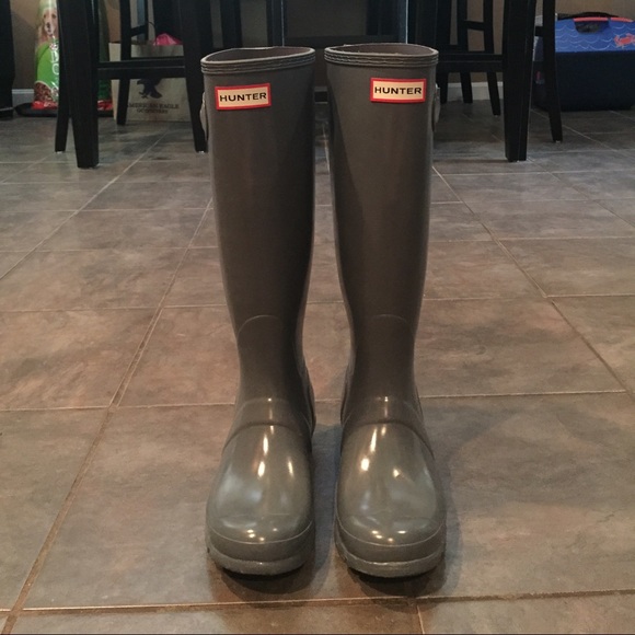 Grey Hunter Boots size 7