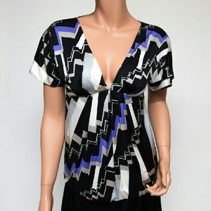Poleci Sexy Purple Silk Blouse
