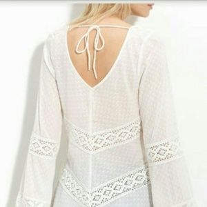 🌼Free People Crochet tunic🌼