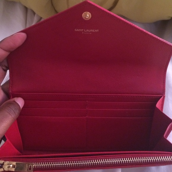 YSL red Wallet - Picture 3 of 4