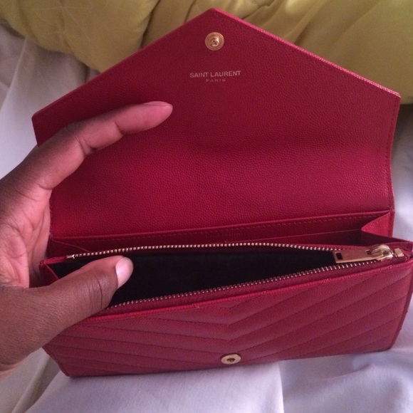 YSL red Wallet - Picture 4 of 4