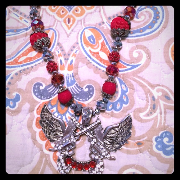 Necklace with earrings - Picture 1 of 2