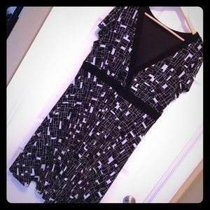 Black and White Dress