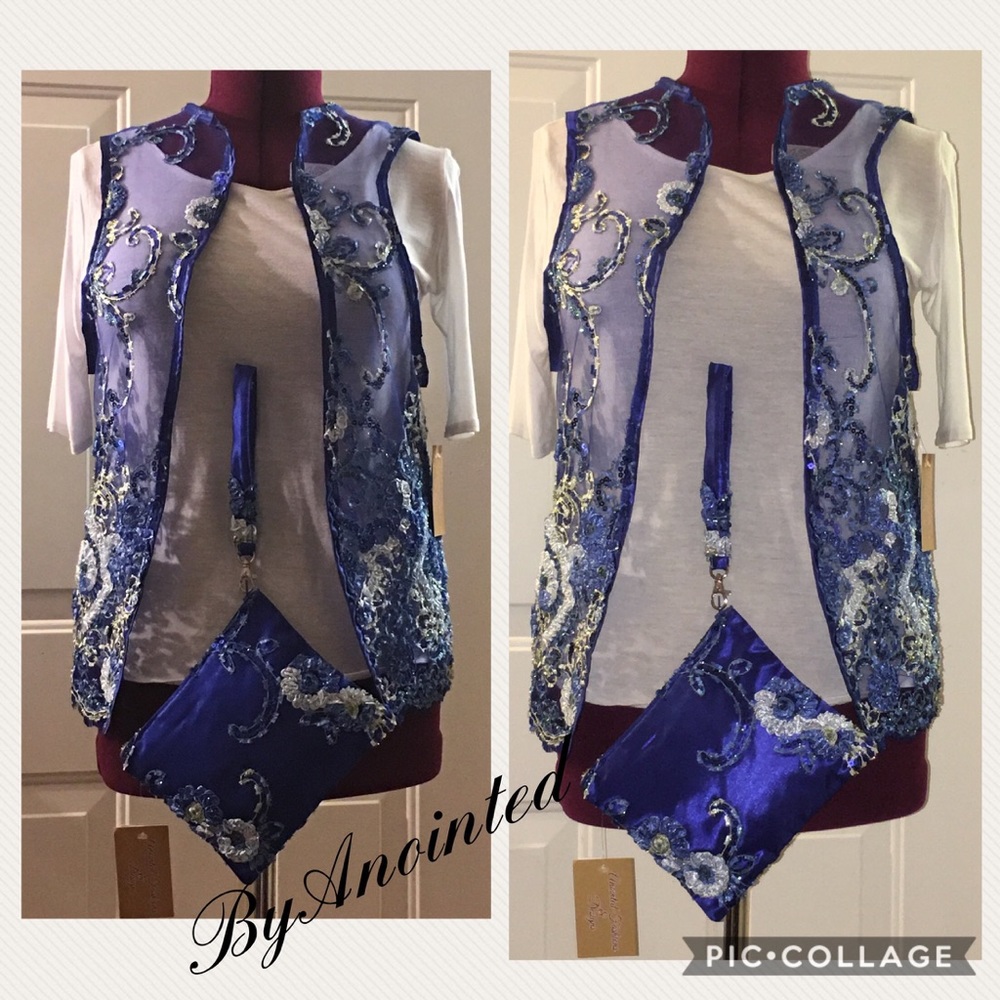 Custom embroidered Victorian design set by anoint