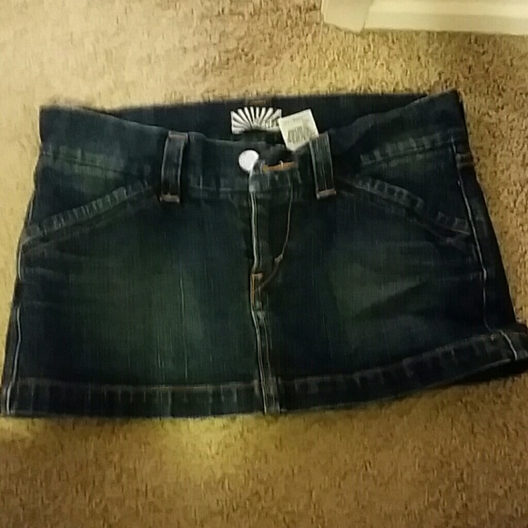 Denim skirt