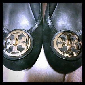 Tory Burch Suede Flats- well loved!