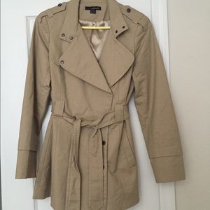 Beige Rain Coat
