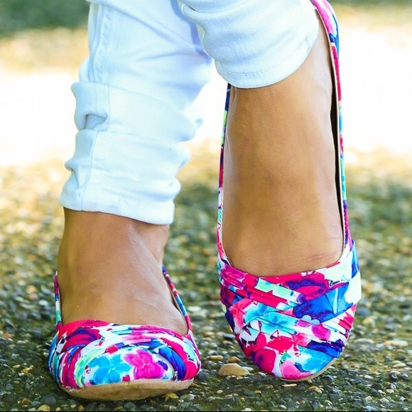 Floral Flats