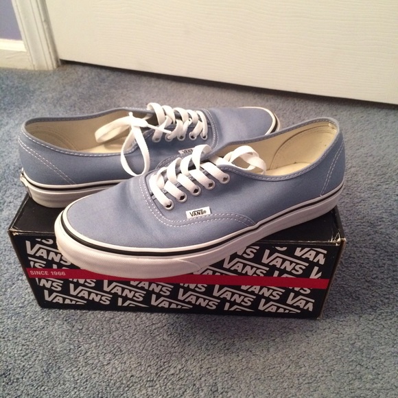 Light blue/ denim vans