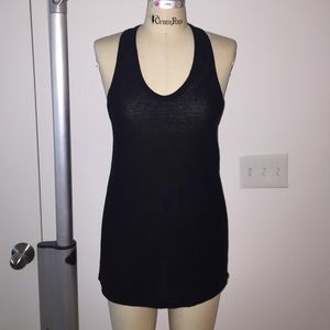 T by Alexander Wang black pilly tank sz S
