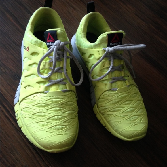 Yellow Reebok Sneakers