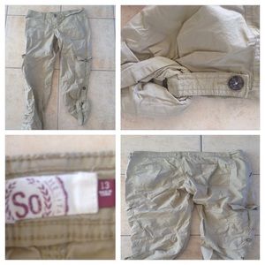 SO Khaki Cargo Pants