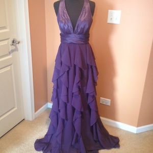REDUCED PRICED!! Evening long purple dress