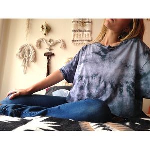 Hand Dyed Cotton T Shirt