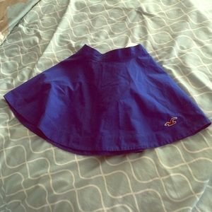 Chic blue Hollister Skirt. NWT
