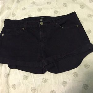 Forever 21 Black Shorts