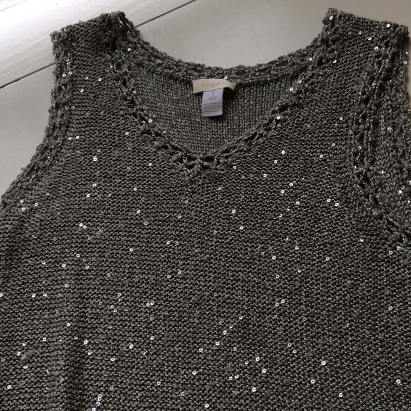 Chicos sequin top - Picture 3 of 4