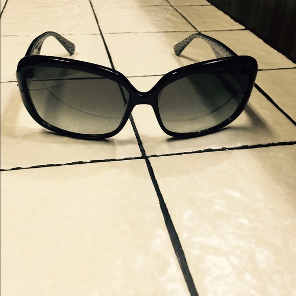 Coach black sunglasses