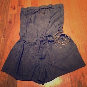 Bundle: Romper with necklace and bracelets