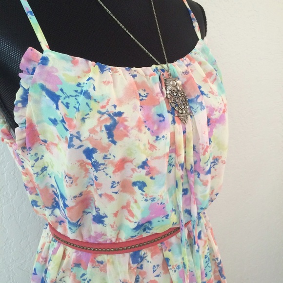 DONATED.  Romantic Monet dress. - Picture 2 of 5