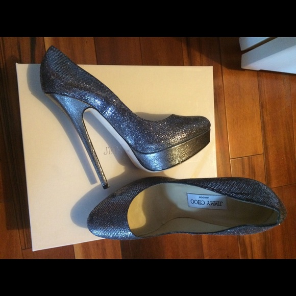 Jimmy Choo Pumps. 40.5. New in box, never worn! New Years/Christmas shoes!