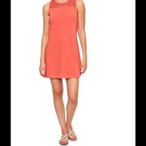 Cute crochet mini dress. New with tags.