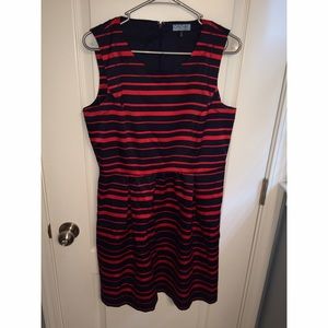 Cynthia Rowley Dress- Navy/Red Stripe