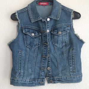 Denim vest