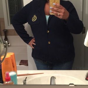 Lauren Ralph Lauren blue blazer size 2X