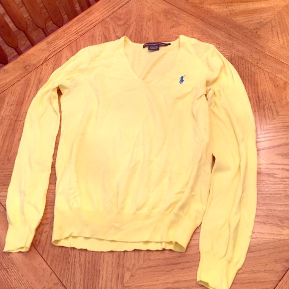Yellow Ralph Lauren Sweater