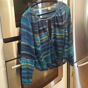 Valerie Stevens Polyester top