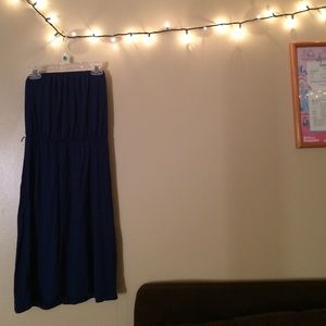 navy blue dress