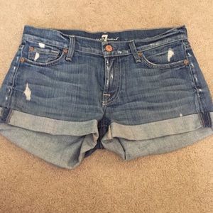 Jean shorts