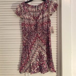 Free People floral dress. NEW