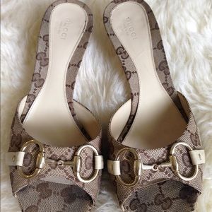 Gucci heels. Newly reduced price!