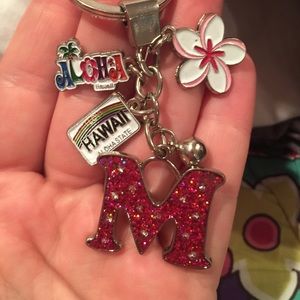 M keychain