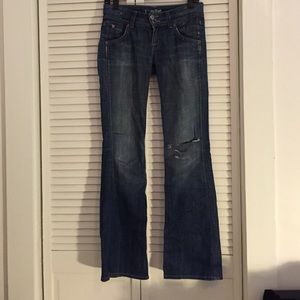 Dark blue Hudson jeans